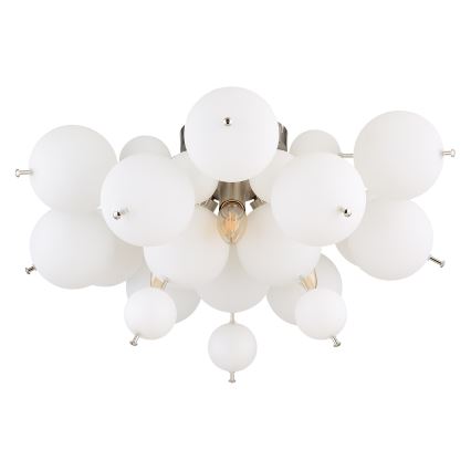 Globo - Żyrandol natynkowy 3xE14/25W/230V śr. 55 cm białe