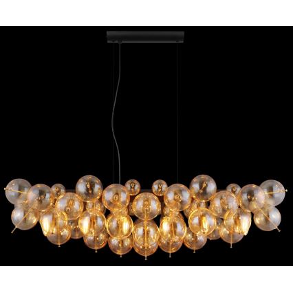 Globo - Żyrandol na linkach 6xE14/25W/230V złoty