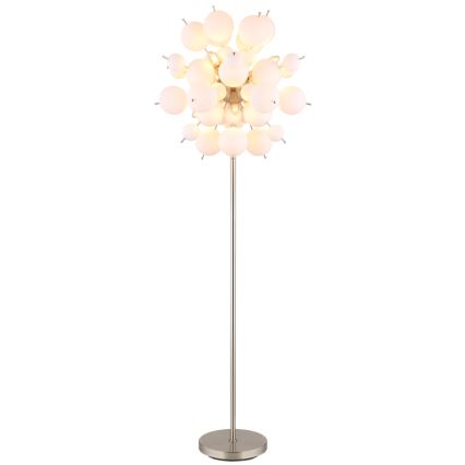 Globo - Lampa podłogowa 6xE14/25W/230V biały