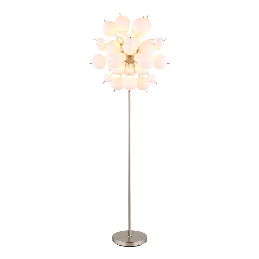 Globo - Lampa podłogowa 6xE14/25W/230V biały