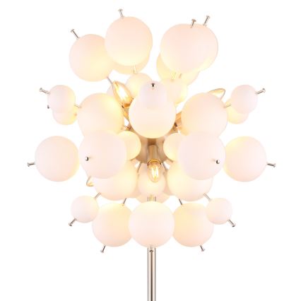 Globo - Lampa podłogowa 6xE14/25W/230V biały