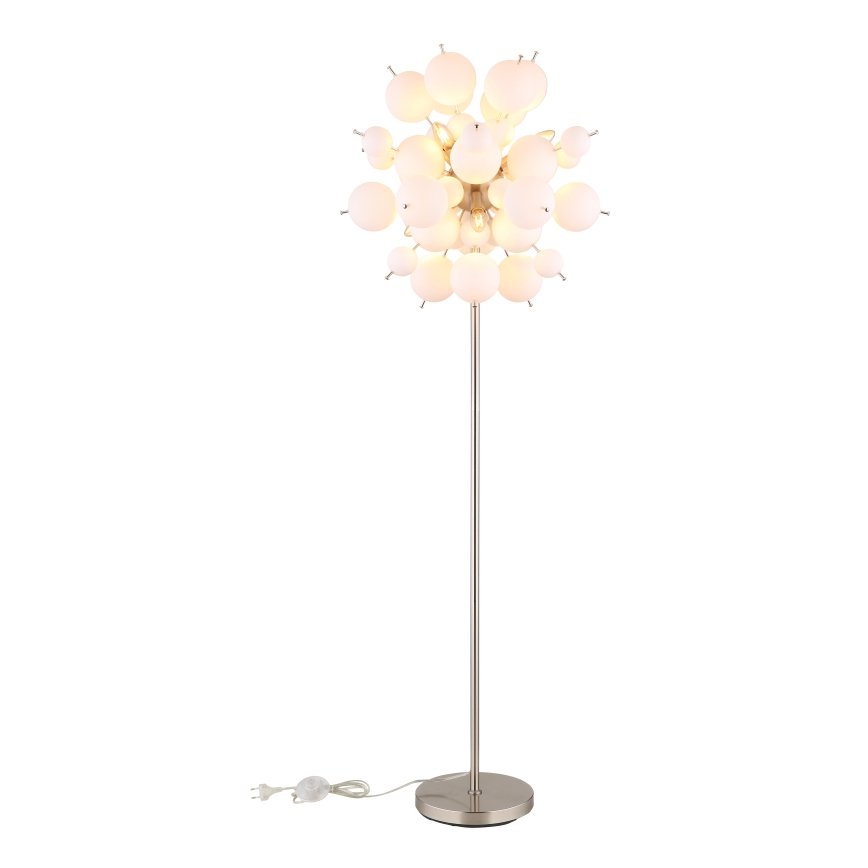 Globo - Lampa podłogowa 6xE14/25W/230V biały
