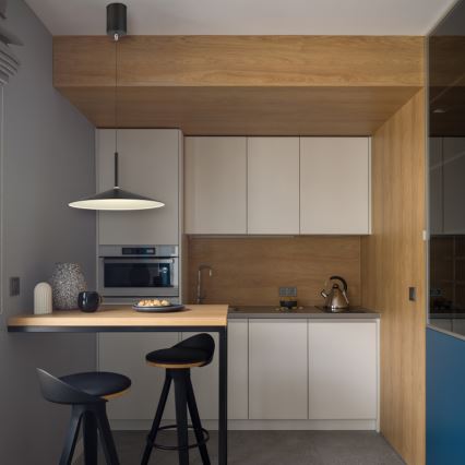 Globo - LED żyrandol na lince LED/18W/230V 4000K czarny