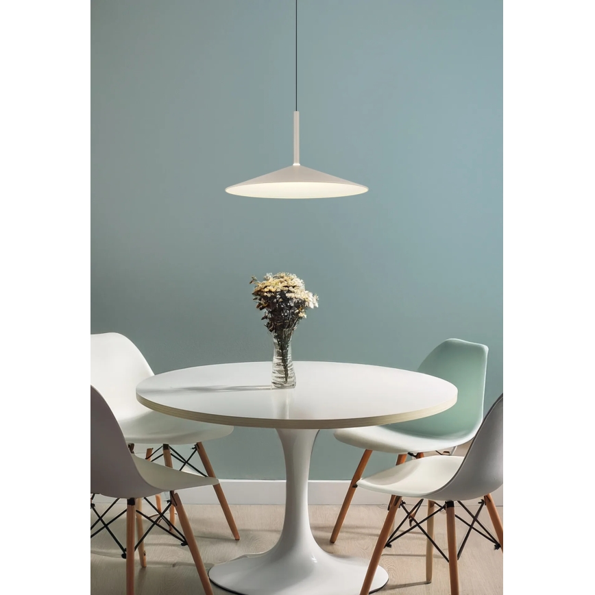 Globo - Lampa wisząca LED na lince LED/18W/230V 4000K kremowa