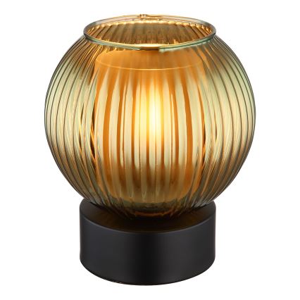 Globo - Lampa stołowa 1xE27/25W/230V śr. 15 cm zielony