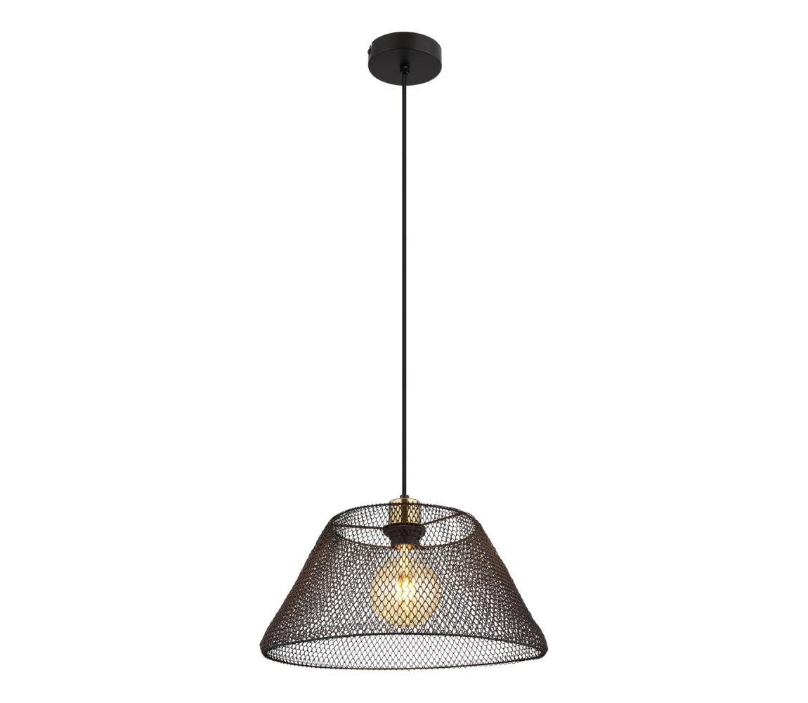 Globo 15646H1 - Żyrandol na lince BAKU 1xE27/40W/230V śr. 36 cm