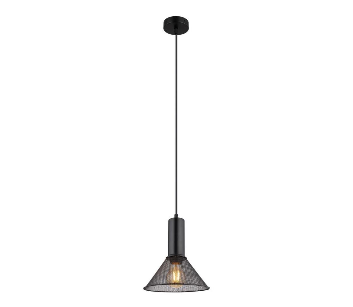 Globo 15648H1 - Żyrandol na lince JEDD 1xE27/60W/230V czarny