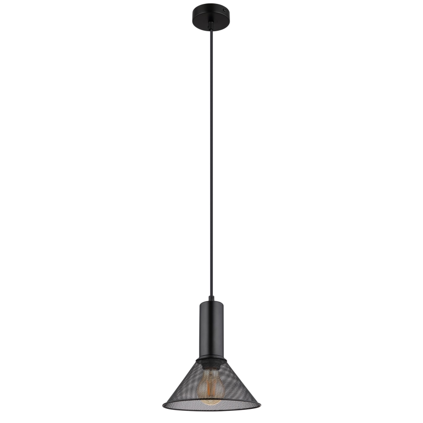 Globo - Żyrandol na lince 1xE27/60W/230V czarny