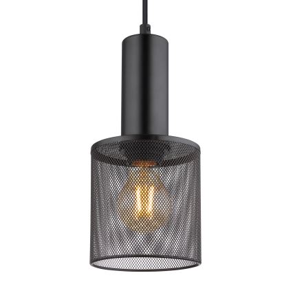 Globo - Żyrandol na lince 1xE27/60W/230V czarne