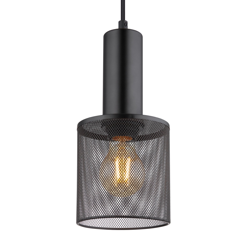 Globo - Żyrandol na lince 1xE27/60W/230V czarne