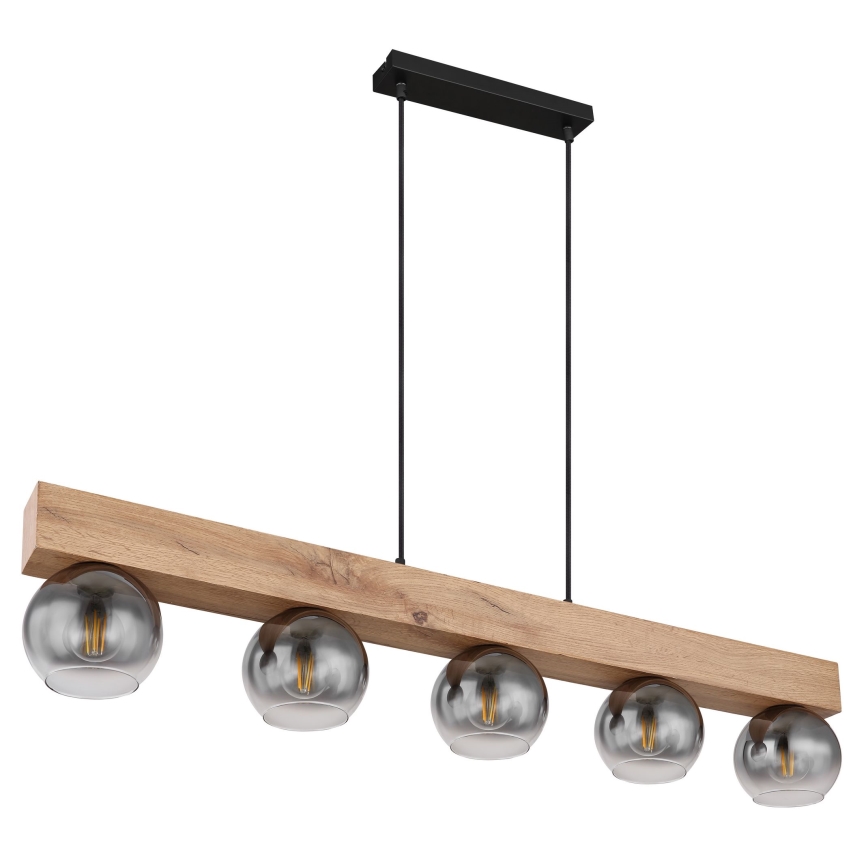 Globo - Lampa wisząca na linkach 5xE27/40W/230V
