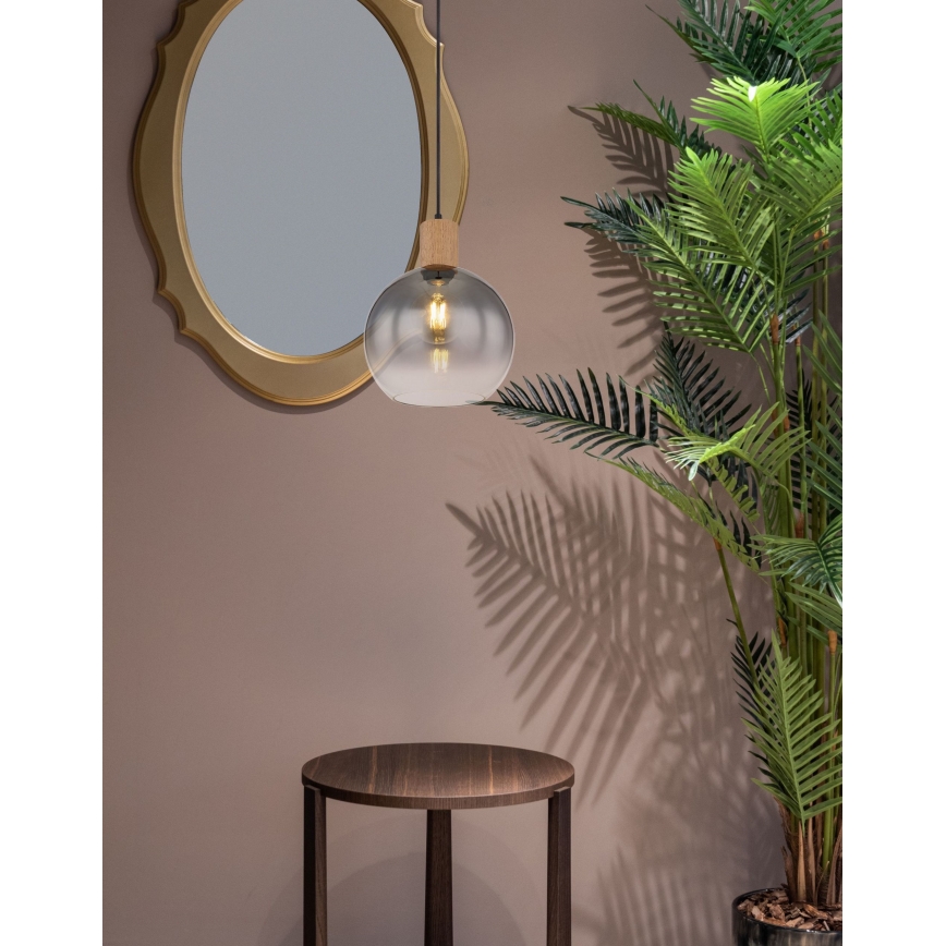 Globo - Lampa wisząca na linkę 1xE27/40W/230V