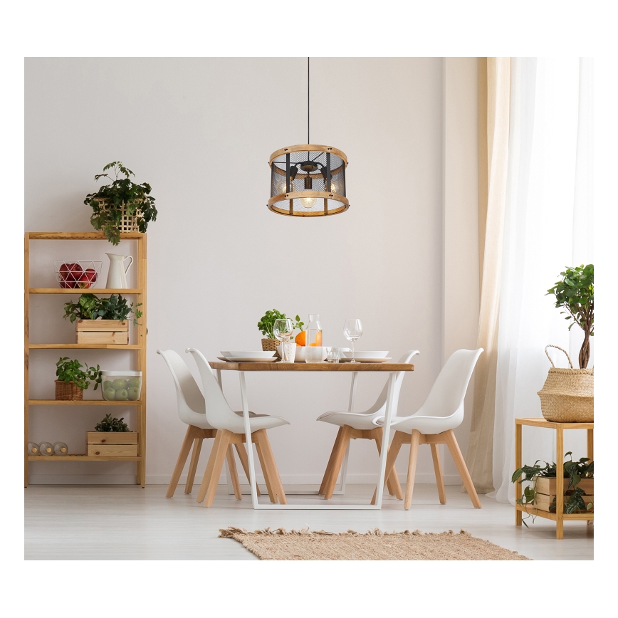 Globo - Żyrandol na lince 3xE27/40W/230V śr. 40 cm