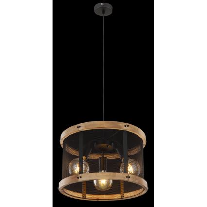 Globo - Żyrandol na lince 3xE27/40W/230V śr. 40 cm