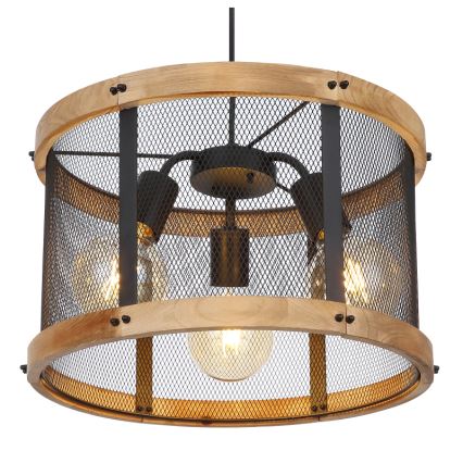 Globo - Żyrandol na lince 3xE27/40W/230V śr. 40 cm