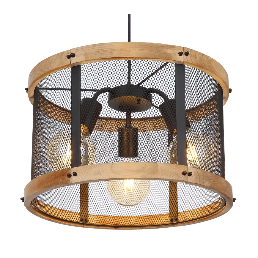 Globo - Żyrandol na lince 3xE27/40W/230V śr. 40 cm