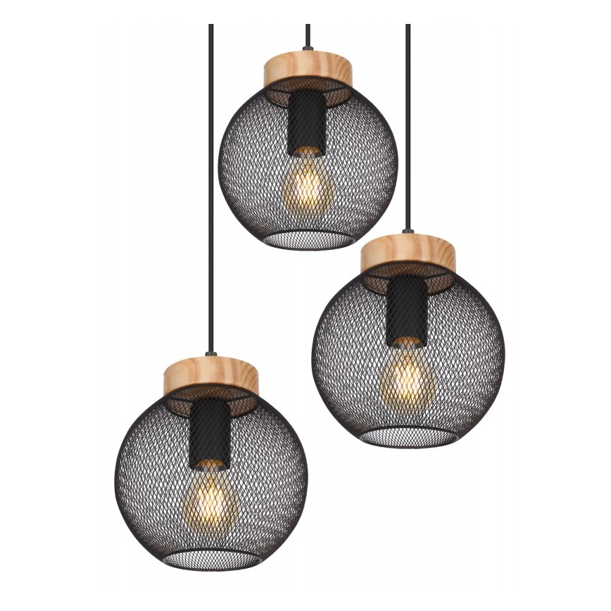 Globo - Żyrandol na lince 3xE27/60W/230V