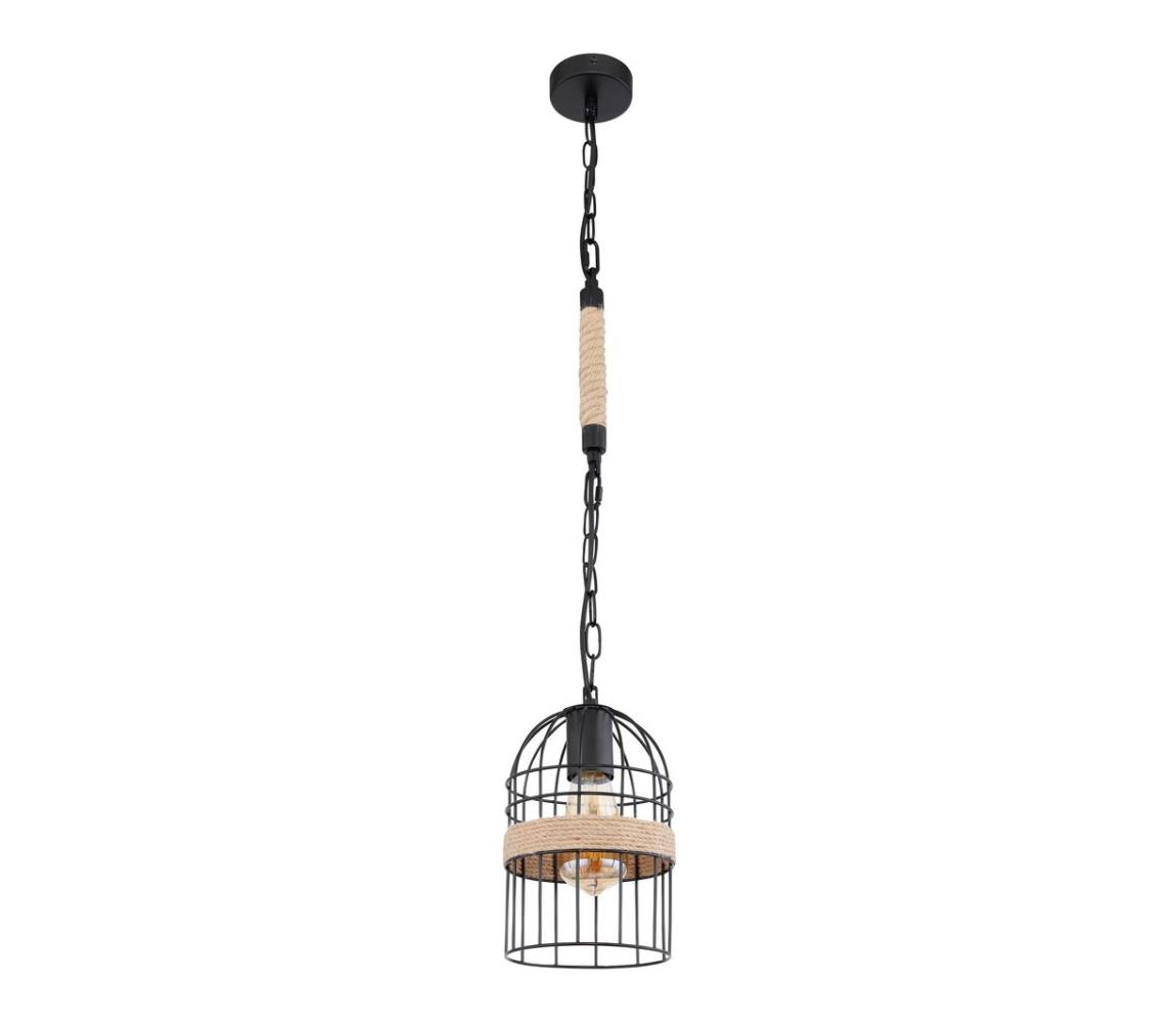 Globo 15677H - Żyrandol na łańcuchu HALIA 1xE27/60W/230V