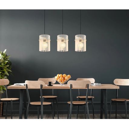 Globo - Żyrandol na lince 3xE27/60W/230V