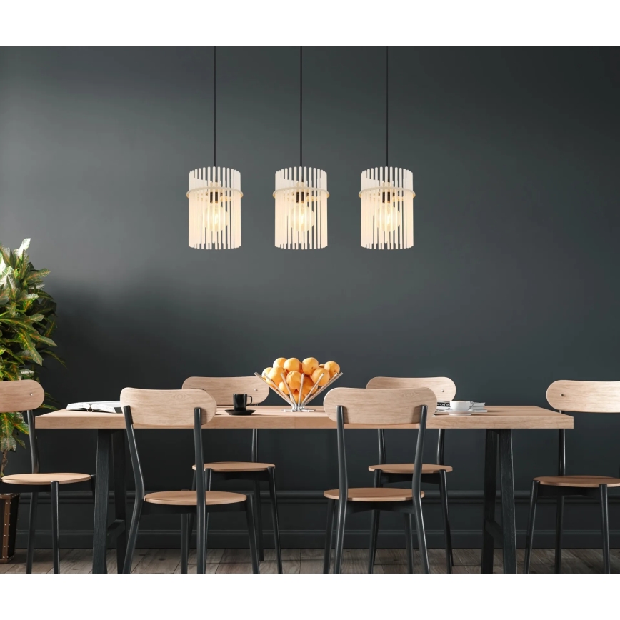 Globo - Żyrandol na lince 3xE27/60W/230V