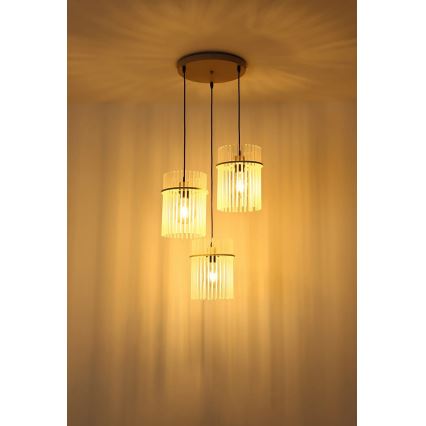 Globo - Żyrandol na lince 3xE27/60W/230V
