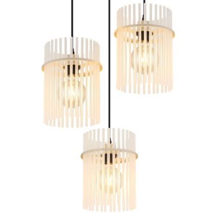Globo - Żyrandol na lince 3xE27/60W/230V