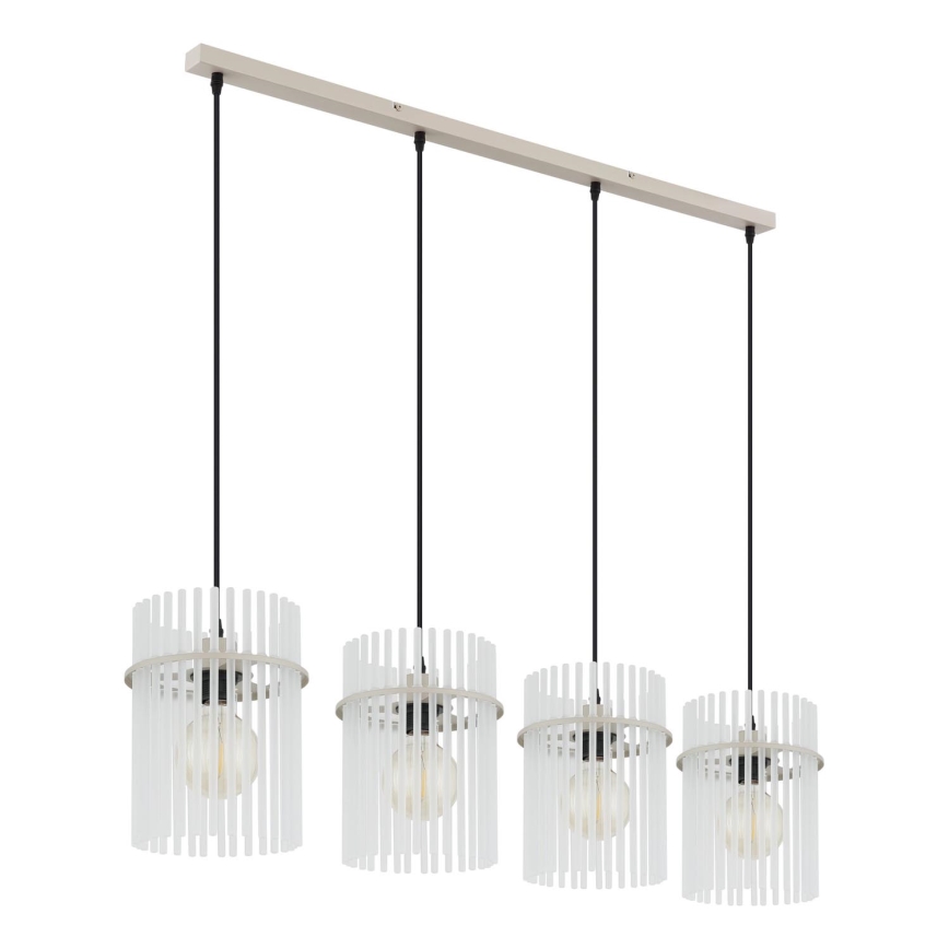 Globo - żyrandol wiszący na linkach 4xE27/60W/230V