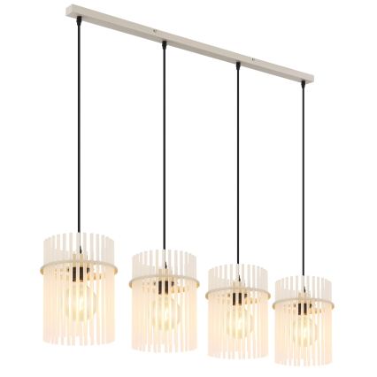 Globo - żyrandol wiszący na linkach 4xE27/60W/230V