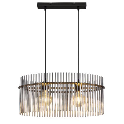 Globo - Żyrandol na lince 2xE27/60W/230V czarny