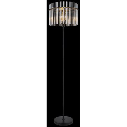 Globo - Lampa podłogowa 1xE27/60W/230V czarny
