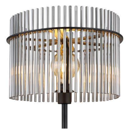Globo - Lampa podłogowa 1xE27/60W/230V czarny