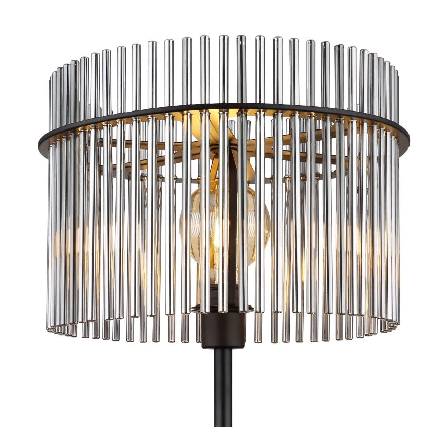 Globo - Lampa podłogowa 1xE27/60W/230V czarny