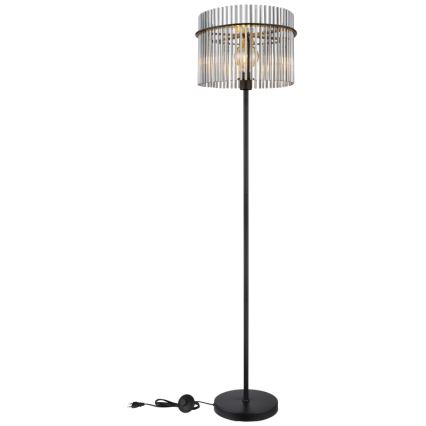 Globo - Lampa podłogowa 1xE27/60W/230V czarny