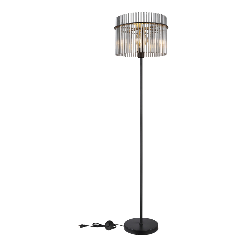 Globo - Lampa podłogowa 1xE27/60W/230V czarny