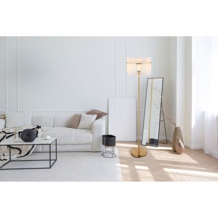 Globo - Lampa podłogowa 1xE27/60W/230V złoty