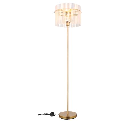 Globo - Lampa podłogowa 1xE27/60W/230V złoty