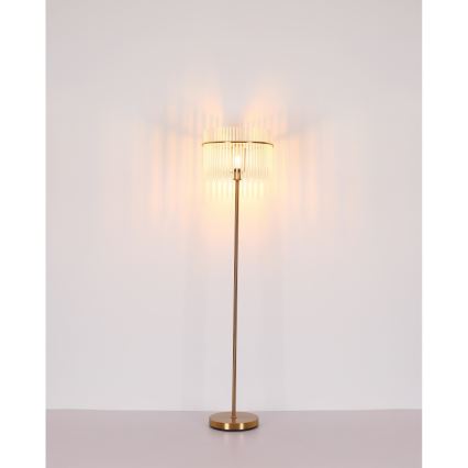 Globo - Lampa podłogowa 1xE27/60W/230V złoty