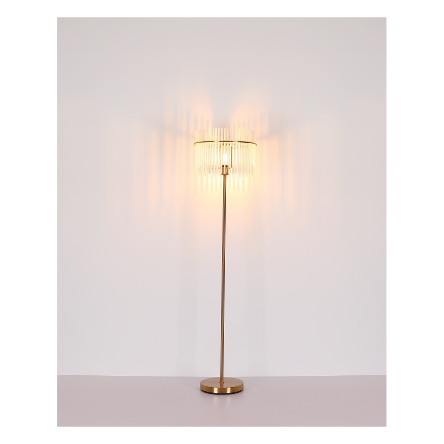 Globo - Lampa podłogowa 1xE27/60W/230V złoty