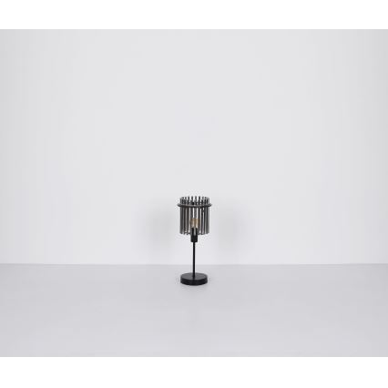 Globo - Lampa stołowa 1xE14/40W/230V śr. 15 cm czarna