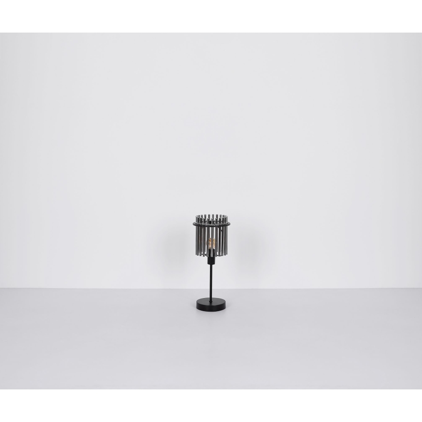 Globo - Lampa stołowa 1xE14/40W/230V śr. 15 cm czarna
