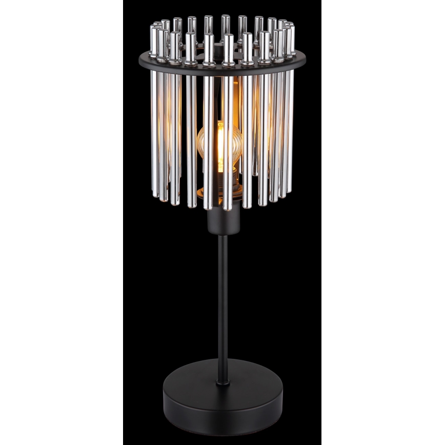 Globo - Lampa stołowa 1xE14/40W/230V śr. 15 cm czarna