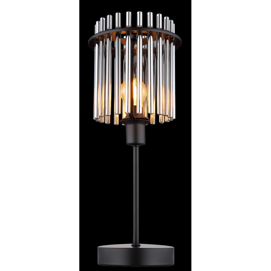 Globo - Lampa stołowa 1xE14/40W/230V śr. 15 cm czarna