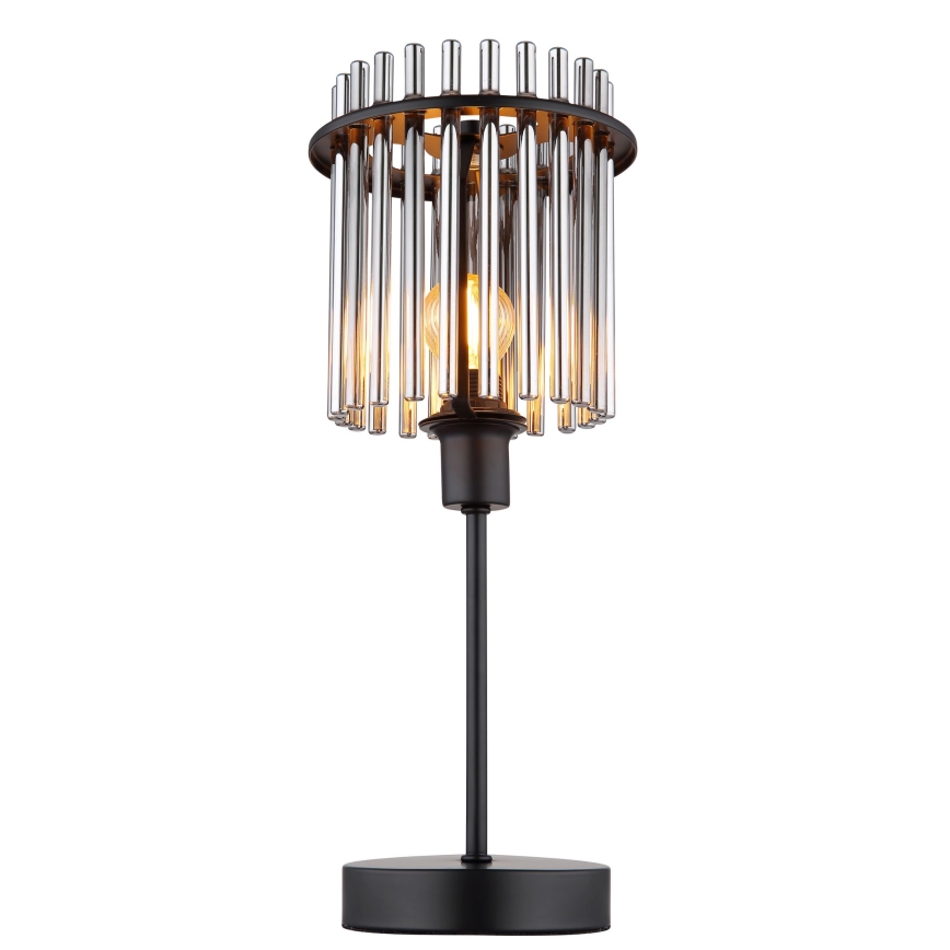 Globo - Lampa stołowa 1xE14/40W/230V śr. 15 cm czarna