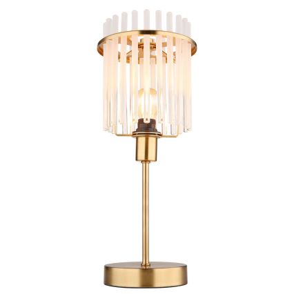 Globo - Lampa stołowa 1xE14/40W/230V śr. 15 cm złota