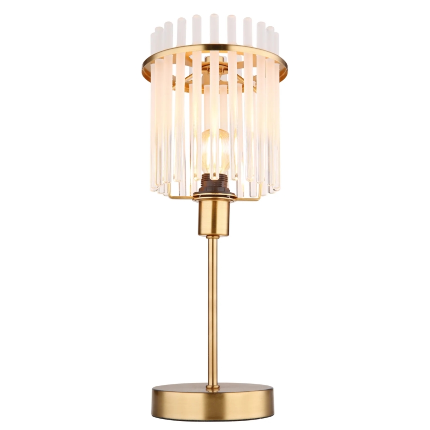 Globo - Lampa stołowa 1xE14/40W/230V śr. 15 cm złota