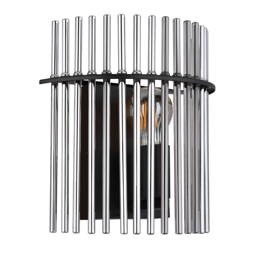 Globo - Kinkiet 1xE27/60W/230V czarny