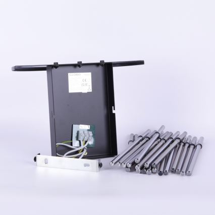 Globo - Kinkiet 1xE27/60W/230V czarny