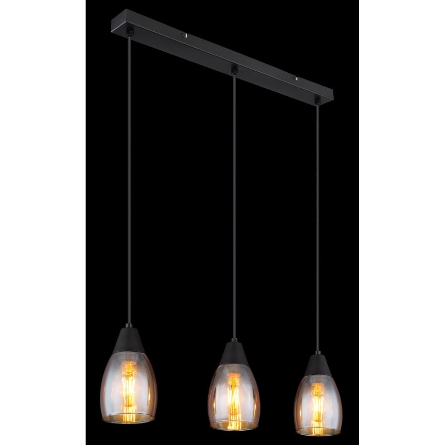 Globo - Żyrandol na lince 3xE27/15W/230V