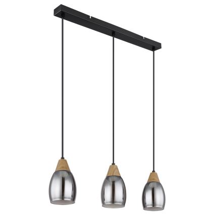 Globo - Żyrandol na lince 3xE27/15W/230V