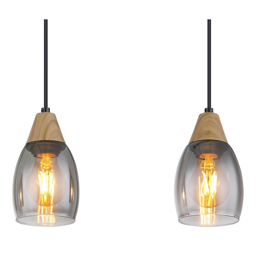 Globo - Żyrandol na lince 3xE27/15W/230V